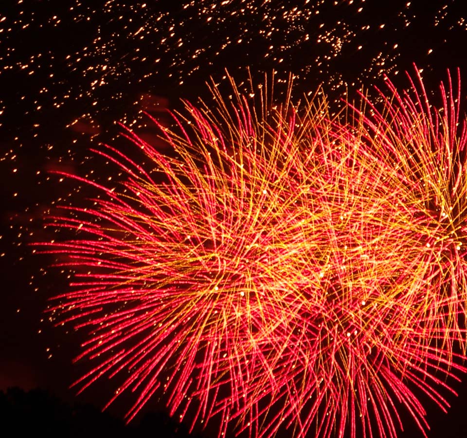 Fireworks long and short