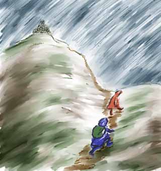 To the top of Silver How