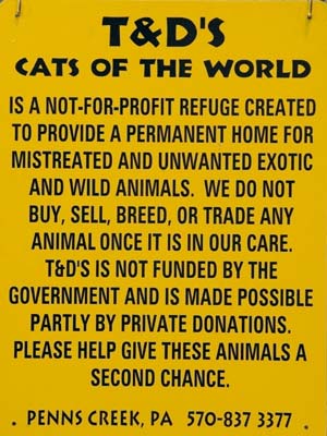 T and D sign